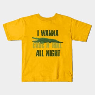 Croc N Roll All Night Kids T-Shirt